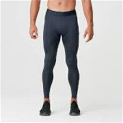 Fitness Mania - Charge Compression Tights - Navy Marl