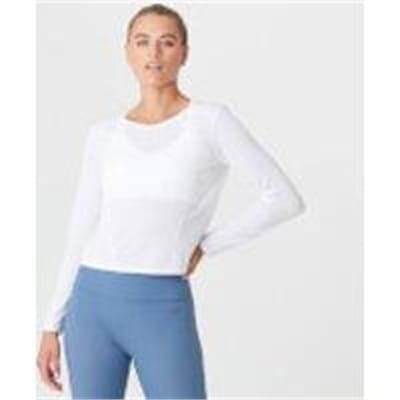 Fitness Mania - Dry-Tech Long Sleeve T-Shirt - White - L - White