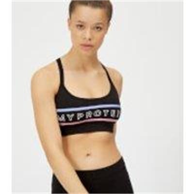 Fitness Mania - Limited Edition The Original Logo Sports Bra - Black - XS - Black