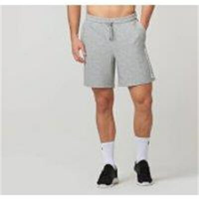 Fitness Mania - Logo Shorts - Grey Marl