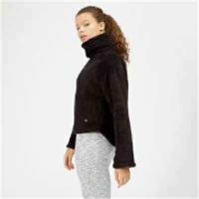 Fitness Mania - Sherpa Fleece - Black - L - Black