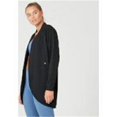 Fitness Mania - Superlite Cardigan - Black - S - Black