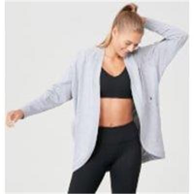 Fitness Mania - Superlite Cardigan - Grey Marl