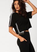 Fitness Mania - Faster Cropped Tee
