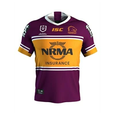 Fitness Mania - Brisbane Broncos Jersey 2019