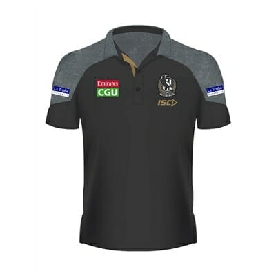 Fitness Mania - Collingwood Magpies Media Polo 2019