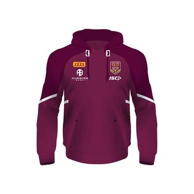 Fitness Mania - QLD State of Origin Pullover Squad Hoody 2019