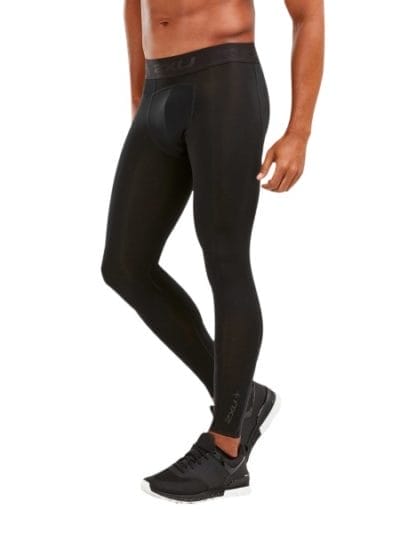 Fitness Mania - 2XU Mens Flight Compression Tights - Black/Black