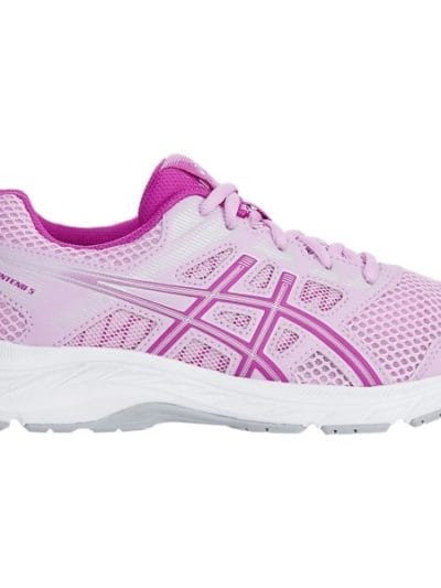Fitness Mania - Asics Contend 5 GS - Kids Girls Running Shoes - Astral/Orchid - Astral/Orchid/White