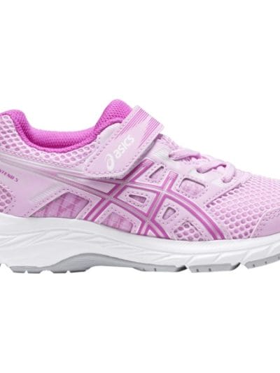 Fitness Mania - Asics Contend 5 PS - Kids Girls Running Shoes - Astral/Orchid - Astral/Orchid/White