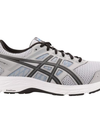 Fitness Mania - Asics Gel Contend 5 - Mens Running Shoes - Mid Grey/Black - Mid Grey/Black