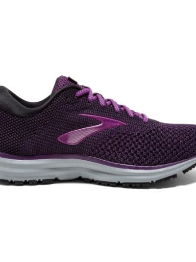 Fitness Mania - Brooks Revel 2 - Womens Running Shoes - Purple/Black/Grey