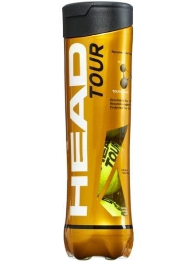 Fitness Mania - Head Tour Tennis Balls - Can of 4