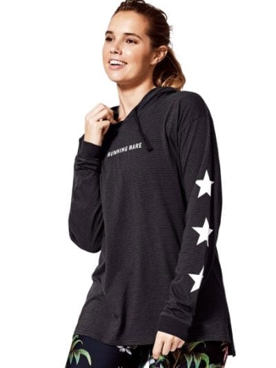 Fitness Mania - Running Bare Dad Swag Womens Pullover - Black