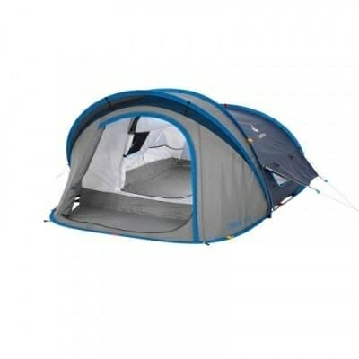 Fitness Mania - 2 Seconds XL Air 2 Person Camping Tent - Blue
