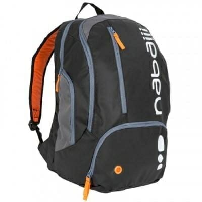 Fitness Mania - 34L Pool Backpack - Black Orange