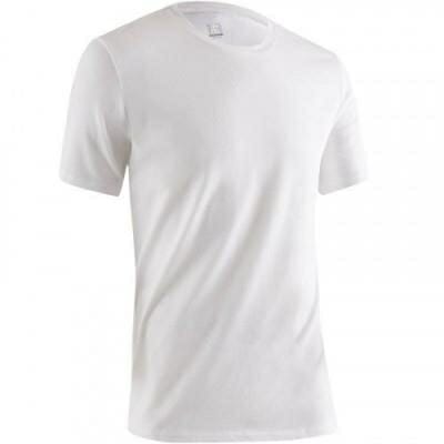 Fitness Mania - Active Short Sleeved Regular Fit Fitness T-Shirt White