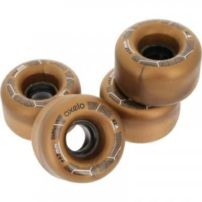 Fitness Mania - Adult Quad Roller Skate Wheels 62mm _PIPE_ 82A - Bronze