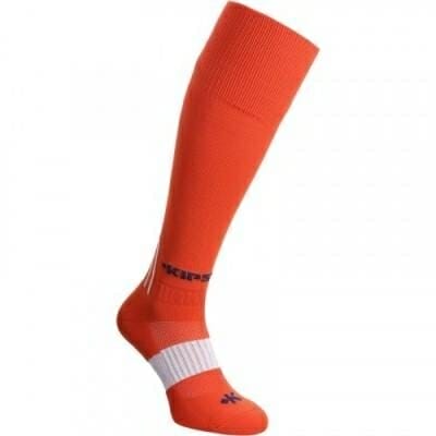 Fitness Mania - Adult Soccer Socks F 500 - Knee-length Red
