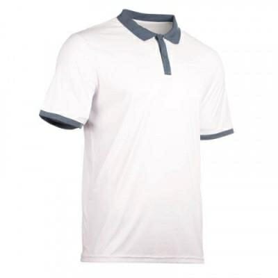 Fitness Mania - Adult Tennis Badminton Squash Polo Shirt Soft - White