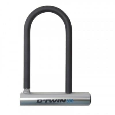 Fitness Mania - Bike U-Lock - (16.5 cm) - Grey