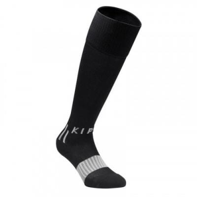 Fitness Mania - F500 Kids' Football Socks - Black/Grey