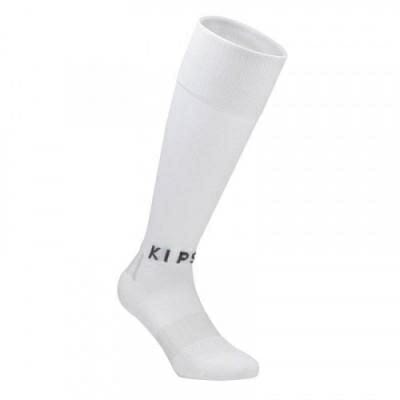 Fitness Mania - F500 Kids' Football Socks - White/Grey