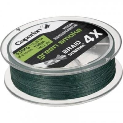 Fitness Mania - Fishing Braid 4 X 130 m - Green Smoke