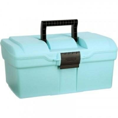 Fitness Mania - GB300 Horse Riding Grooming Case - Sky Blue/Brown