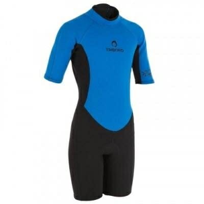 Fitness Mania - Kid's Shorty Wetsuit 100 1.5mm - Blue