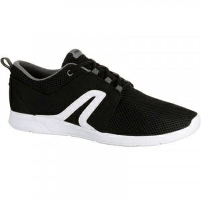 Fitness Mania - Men's Active Walking Shoes Soft 140 - Black/White