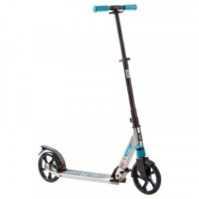 Fitness Mania - Mid 7 Suspension Scooter - Grey _PIPE_ Turquoise