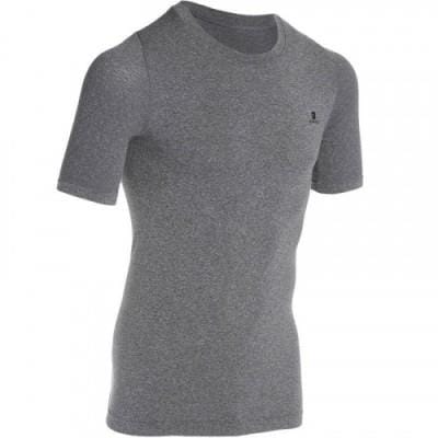 Fitness Mania - Muscle Weight Training Compression T-Shirt - Grey