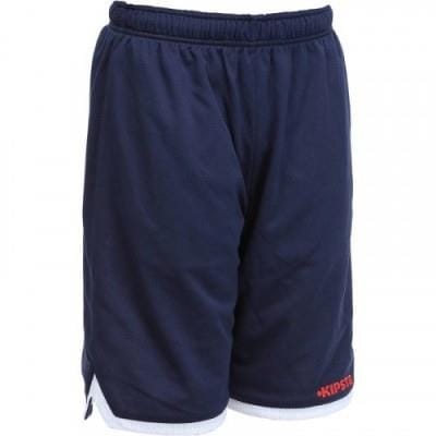 Fitness Mania - Reversible Junior Basketball Shorts - Navy Blue and White