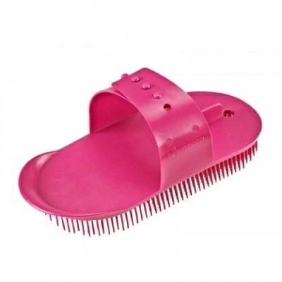 Fitness Mania - Schooling Children's Horse Riding Sarvis Curry Comb Small - Pink