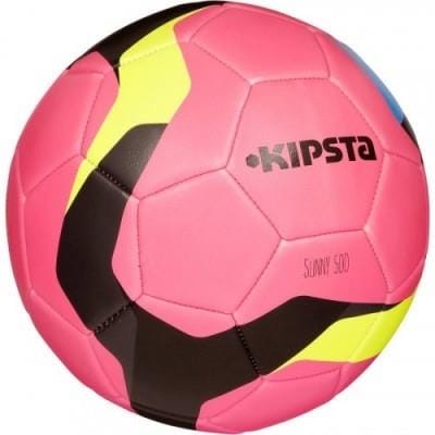 Fitness Mania - Soccer BallSunny 500 - Size 5 Pink Grey