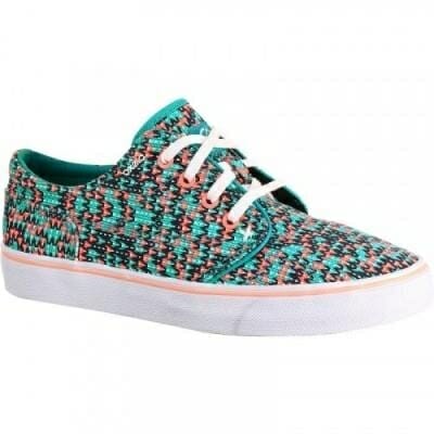 Fitness Mania - Vulca Canvas Adult Skate Low Rise Shoes _PIPE_ All Over Braids