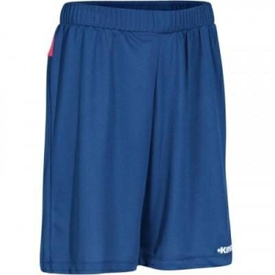 Fitness Mania - Womens Basketball Shorts B500 - Navy Blue and Pink