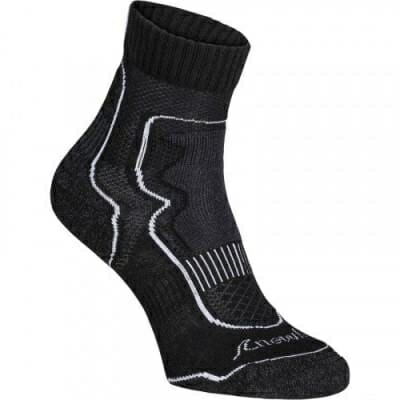 Fitness Mania - Women's Crew Socks Mid 900 Nordic and Fitness Walking socks - Black