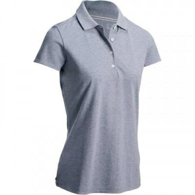 Fitness Mania - Women's Golf Polo 500 - Heather Grey