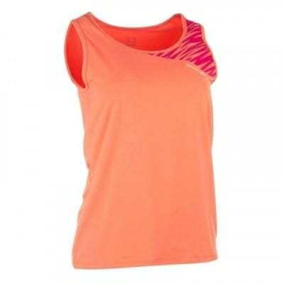 Fitness Mania - Women's Tennis Badminton Squash Tank Top Soft - Orange