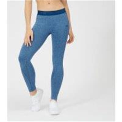 Fitness Mania - Inspire Seamless Leggings - Blue - L - Soft Blue