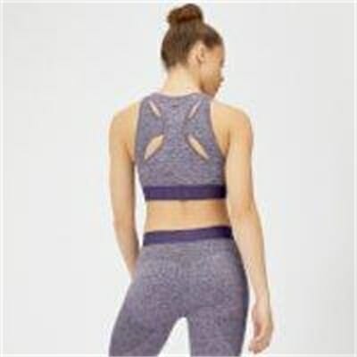 Fitness Mania - Inspire Seamless Sports Bra - Purple - XS - Soft Purple