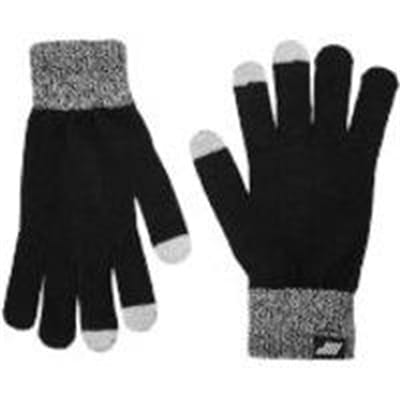 Fitness Mania - Knitted Gloves - Black - L-XL - Black