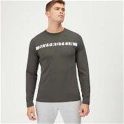 Fitness Mania - The Original Long Sleeve T-Shirt - Slate - L - Slate