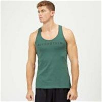 Fitness Mania - The Original Stringer Vest - Pine - L - Pine