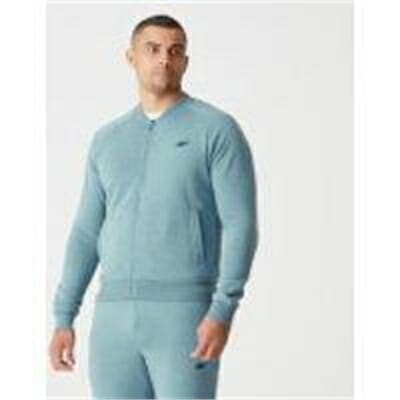 Fitness Mania - Tru-Fit Bomber Jacket 2.0 - Airforce Blue - L - Airforce Blue