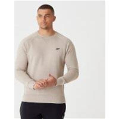 Fitness Mania - Tru-Fit Crew Neck 2.0 - S - Taupe