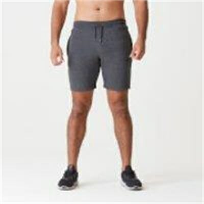 Fitness Mania - Tru-Fit Sweatshorts 2.0 - Charcoal Marl - S - Charcoal Marl