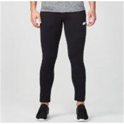 Fitness Mania - Tru-Fit Zip Joggers - Black - L - Black